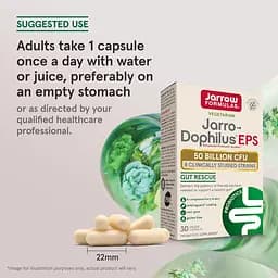 Пробіотики Jarrow Formulas Jarro-Dophilus EPS 50 млрд 30 капсул - мініатюра 6