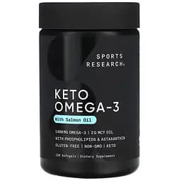 Keto Omega Sport Research 1250 мг 120 капсул - мініатюра 1