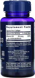 Вітаміни та мінерали Life Extension Vitamin D3 1000 IU, 250 капсул - мініатюра 2