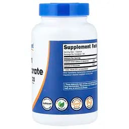 D-глюкарат кальцію Nutricost Calcium D-Glucarate 500 мг 120 капсул - мініатюра 5