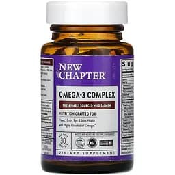 Омега-3 Комплекс New Chapter Omega-3 Complex 30 желатиновых капсул