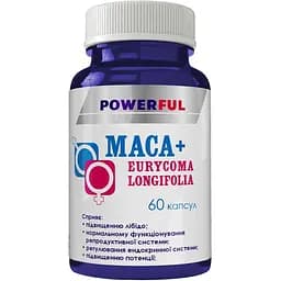 Мака + Еврікома Powerful 60 капсул