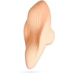 Вібратор в трусики Crushious Atlantis 8.5 см (персиковий)