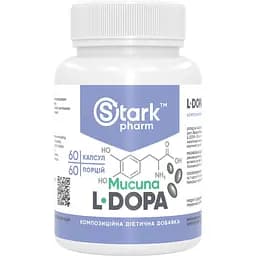 Натуральна добавка Stark Pharm L-Dopa Mucuna 400 mg 60 капсул
