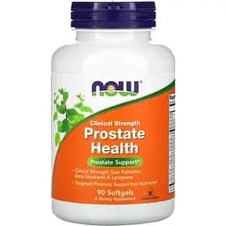 Поддержка простаты Now Foods Clinical Strength Prostate Health 90 капсул