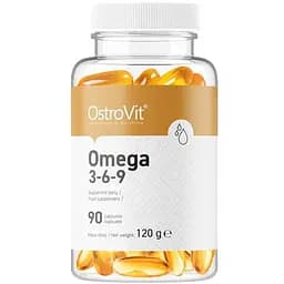 Жирные кислоты OstroVit Omega 3-6-9 90 капсул