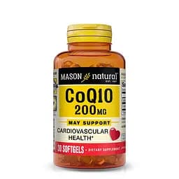 Натуральна добавка Mason Natural Co Q10 200 mg, 30 капсул