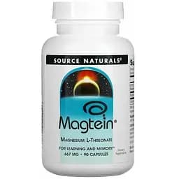Магній L-треонат Source Naturals 667 мг 90 капсул