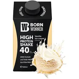 Шейк протеїновий Born Winner зі смаком ванільного морозива 500 мл