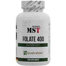 Витамины и минералы MST Folate 400 Quatrefolic 180 капсул