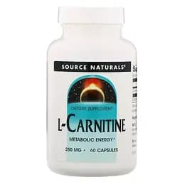 L-карнітин фумарат Source Naturals 60 капсул - мініатюра 1