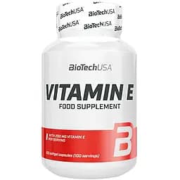 Витамины и минералы BioTech Vitamin Е 200мг 100 капсул