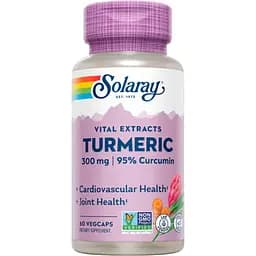 Екстракт кореня куркуми Solaray Turmeric Root Extract 300 мг 60 вегетаріанських капсул (2022-10-1784)