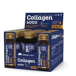 Колагенові шоти Olimp Sport Nutrition Collagen 6000 Active & Brilliance Shot, 9*25 мл - Ананас-полуниця