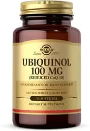 Натуральная добавка Solgar Ubiquinol 100 mg, 50 капсул