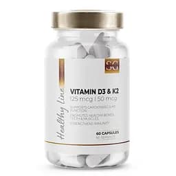 Вітаміни Sport Generation Healthy Line Vitamin D3 & K2 60 капсул