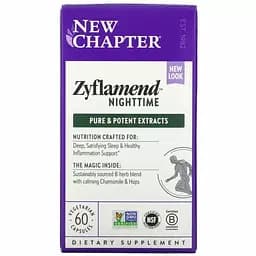 Здоровий сон New Chapter Zyflamend Nighttime 60 капсул - мініатюра 2