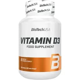Вітамін D3 BiotechUSA Vitamine D3 60 таблеток