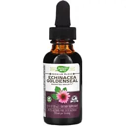 Ехінацея і гідрастіс Nature's Way Echinacea Goldenseal без спирту 30 мл