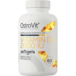 Вітаміни та мінерали OstroVit Vitamin D 2000 IU 60 капсул