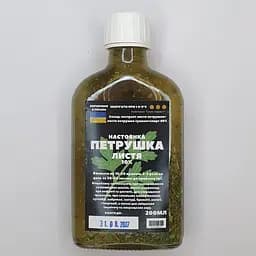 Настоянка на листі петрушки 200 мл
