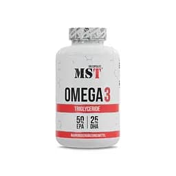 Омега-3 MST Nutrition Omega 3 Triglyceride 75%, 180 капсул для підтримки серцево-судинної системи
