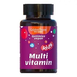 Вітаміни та мінерали Golden Pharm Kids MultiVitamin, 60 желейок