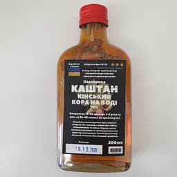 Водная настойка на коре каштана конского 200 мл