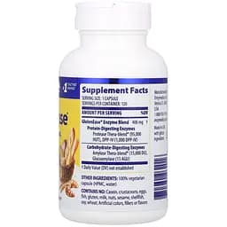 Ферменти Enzymedica GlutenEase для перетравлення глютену 120 веган капсул (ENZ-26201) - мініатюра 2
