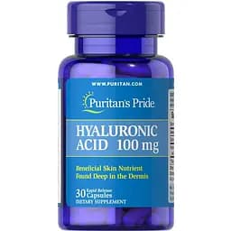 Препарат для суставов и связок Puritan's Pride Hyaluronic Acid 100 mg 30 капсул