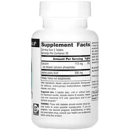 Альфа-ліпоєва кислота Source Naturals Alpha Lipoic Acid 300 мг 60 таблеток - мініатюра 2