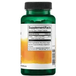 Фолієва кислота Swanson Folic Acid 800 мкг 250 капсул (100-96-8367521-20) - мініатюра 2