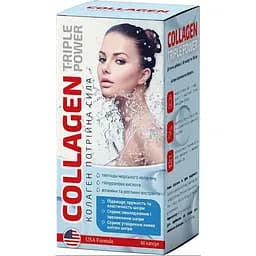 Колаген потрійна сила New Food Technologies 60 капсул