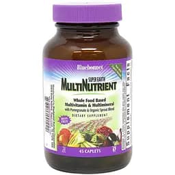 Супер Мультивітаміни без заліза Bluebonnet Nutrition 45 каплет