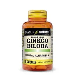 Натуральна добавка Mason Natural Ginkgo Biloba, 60 капсул
