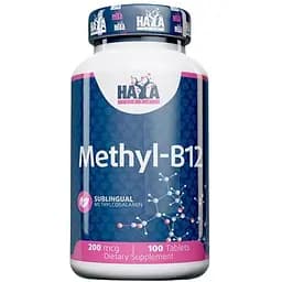 Витамин В12 Haya Labs Methyl B12 200 мкг 100 таблеток