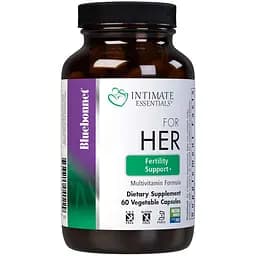 Комплекс для Неї Підтримка фертильності Bluebonnet Nutrition Intimate Essenitals For Her Fertility Support Multivitamins 60 вегетаріанських капсул