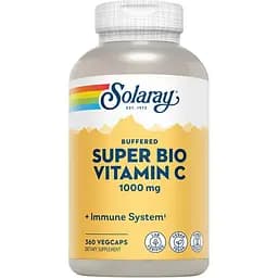 Вітаміни та мінерали Solaray Super Bio Vitamin C Timed Release 360 вегакапсул