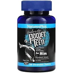 Вітамінно-мінеральний комплекс Nature's Plus Power Teen His Chewable 60 tabs (1086-2022-10-2864)