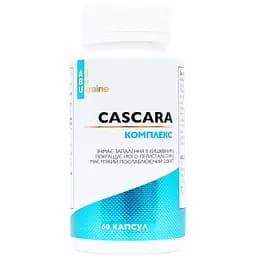 Комплекс All be Ukraine Cascara для кишківника з крушиною, ромашкою та фенхелем 60 капсул (ABU-02014)