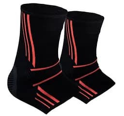 Бандажі на гомілкостоп Power System PS-6022 Ankle Support Evo Black/Orange XL (пара) (PS_6022_XL_Black/Orange)
