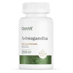 Натуральна добавка OstroVit Vege Ashwagandha, 200 таблеток