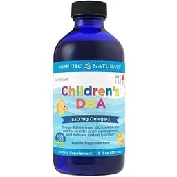 Жирні кислоти Nordic Naturals Children's DHA 530 мг 119 мл полуниця
