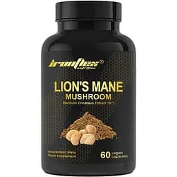 Натуральная добавка IronFlex Lion's Mane Mushroom 500 mg 60 вегакапсул