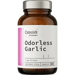 Натуральна добавка OstroVit Pharma Odorless Garlic 60 капсул