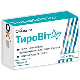 Тировит OK Pharma для щитовидной железы капсулы №60