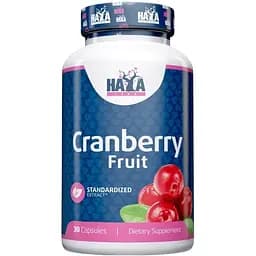 Натуральна добавка Haya Labs Cranberry Fruit Extract 30 капсул
