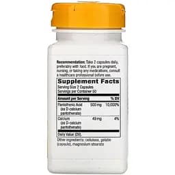 Пантотенова кислота Nature's Way Pantothenic Acid 250 мг 100 капсул - мініатюра 2