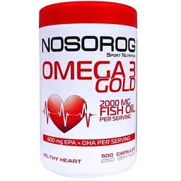 Жирні кислоти Nosorog Omega 3 Gold 300 капсул