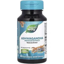Натуральная добавка Nature's Way Ashwagandha, 60 вегакапсул